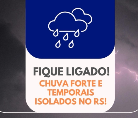 Defesa Civil monitora possível retorno de chuvas intensas na próxima semana no RS