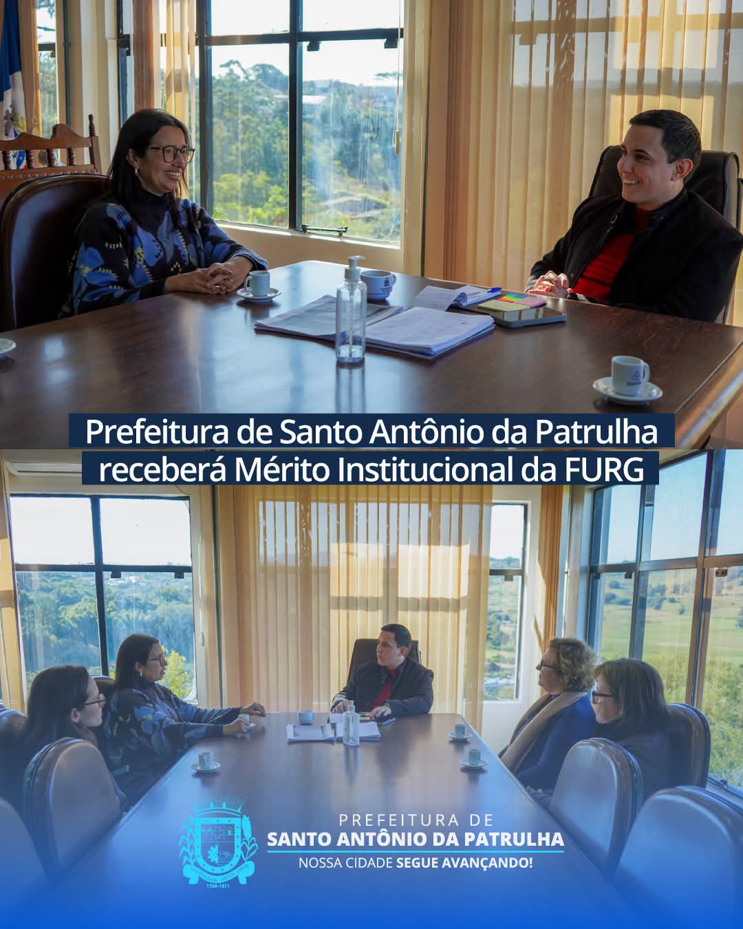 Prefeitura de Santo Antônio da Patrulha receberá Mérito Institucional da FURG