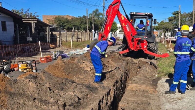 Corsan inicia nova etapa da expansão da rede de esgotamento sanitário em Capão da Canoa com investimento aproximado de R$5 milhões