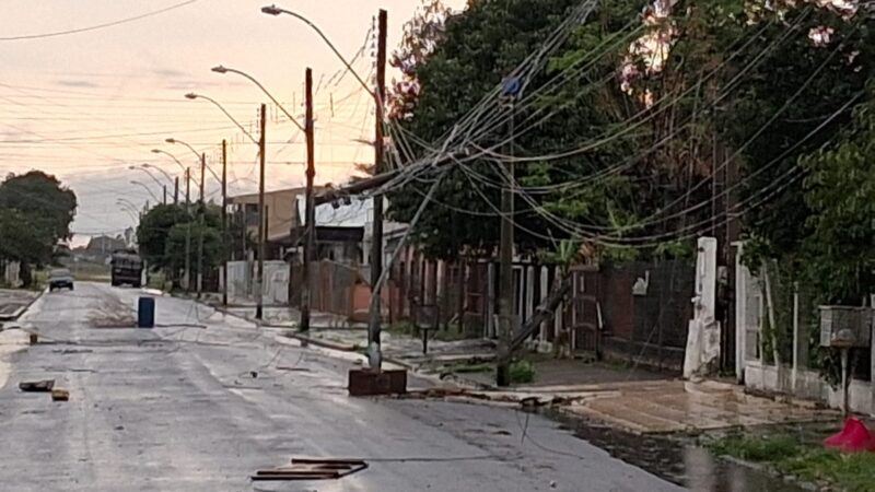 Prefeitura de Osório atende famílias afetadas e contabiliza prejuízos após temporal