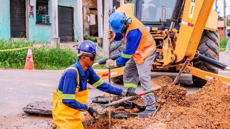 Corsan amplia rede de abastecimento de água no bairro Pontal com investimento de R$ 2 milhões em Três Cachoeiras