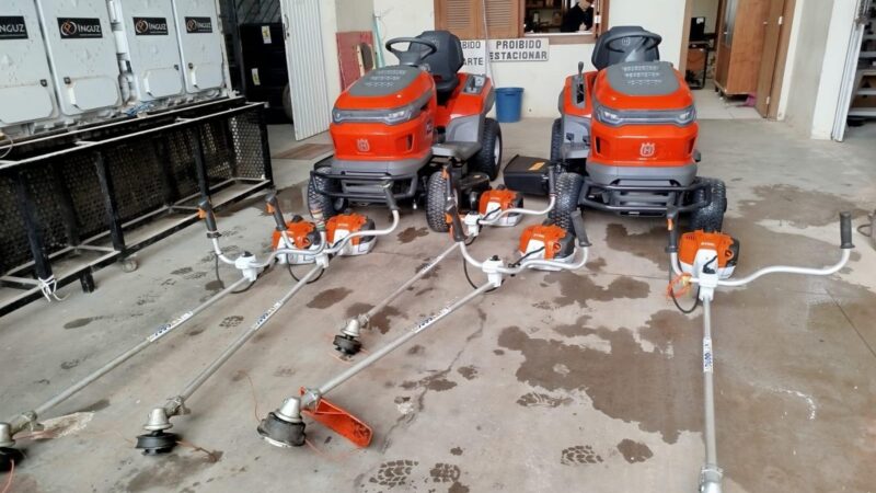 Prefeitura de Osório investe R$ 100 mil na aquisição de equipamentos para a conservação dos espaços públicos