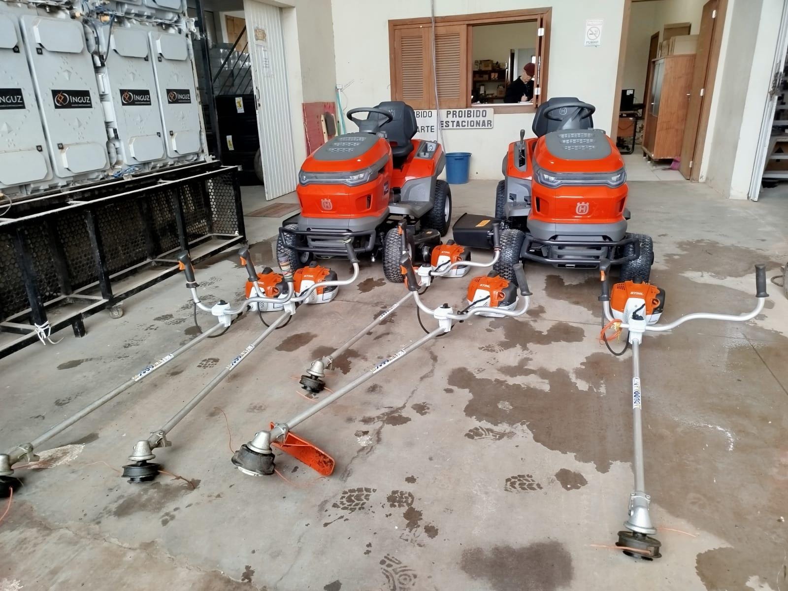 Prefeitura de Osório investe R$ 100 mil na aquisição de equipamentos para a conservação dos espaços públicos