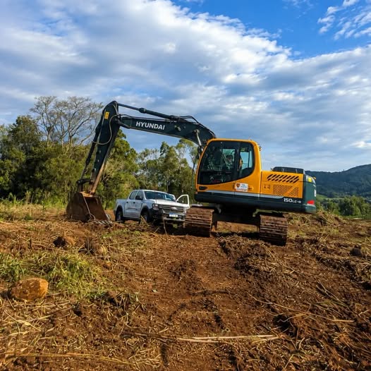 Caraá inicia terraplanagem para construção de 40 casas destinadas a atingidos por ciclone