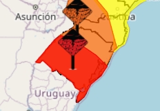 Defesa Civil e INMET emitem alertas para tempestades severas, granizo e risco de tornado no RS
