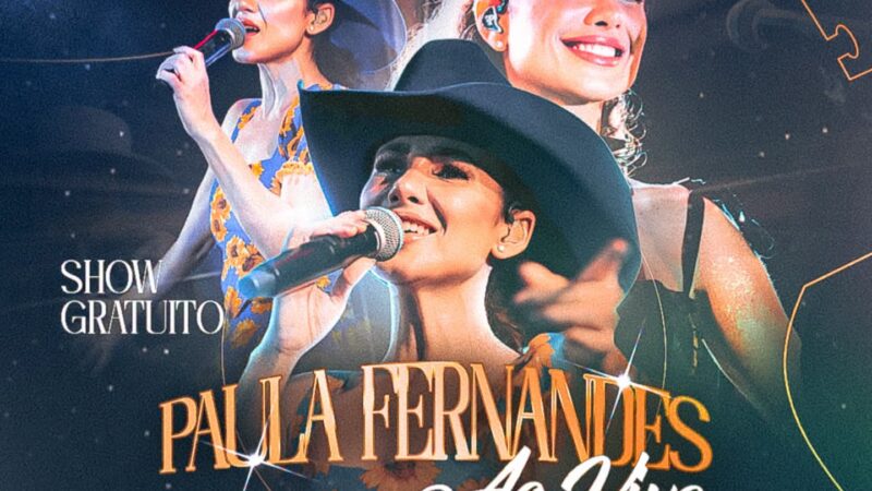 Paula Fernandes fará show gratuito no aniversário de 61 anos de Tramandaí