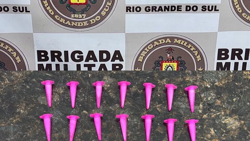 Adolescente é apreendido com porções de cocaína em Cidreira