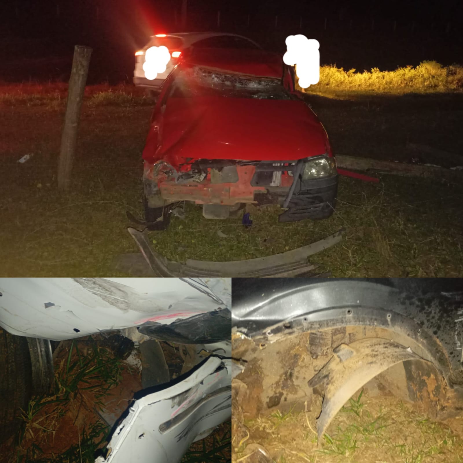 Dois acidentes em poucas horas deixam cinco feridos na Estrada do Mar, em Torres
