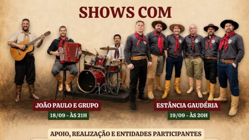 Acampamento Farroupilha de Atlântida Sul terá programação gratuita de 18 a 20 de setembro