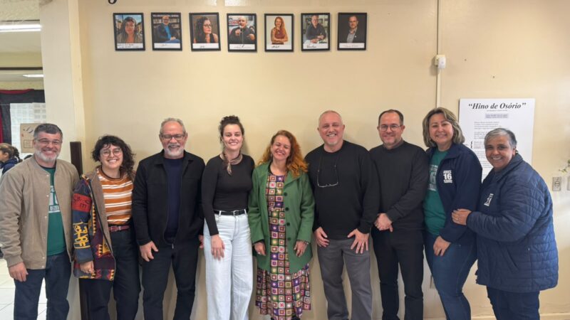 Escola de Osório inaugura Galeria de Escritores e promove incentivo à leitura