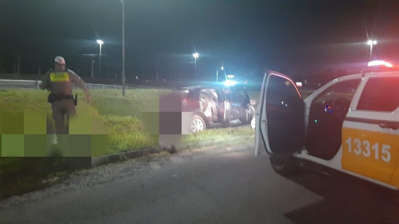 Motorista foge de abordagem e é preso com drogas em Torres