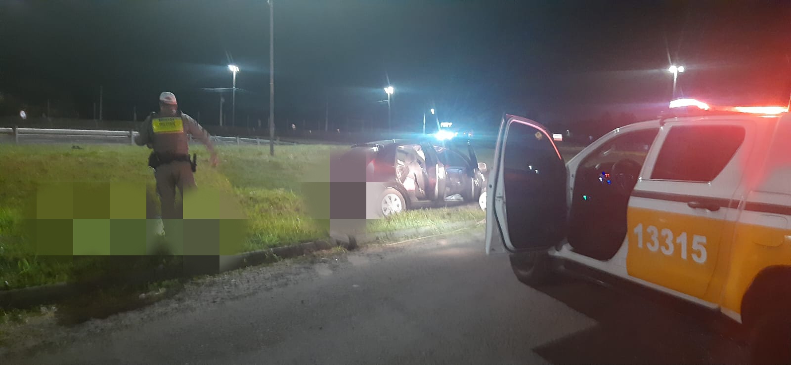 Motorista foge de abordagem e é preso com drogas em Torres
