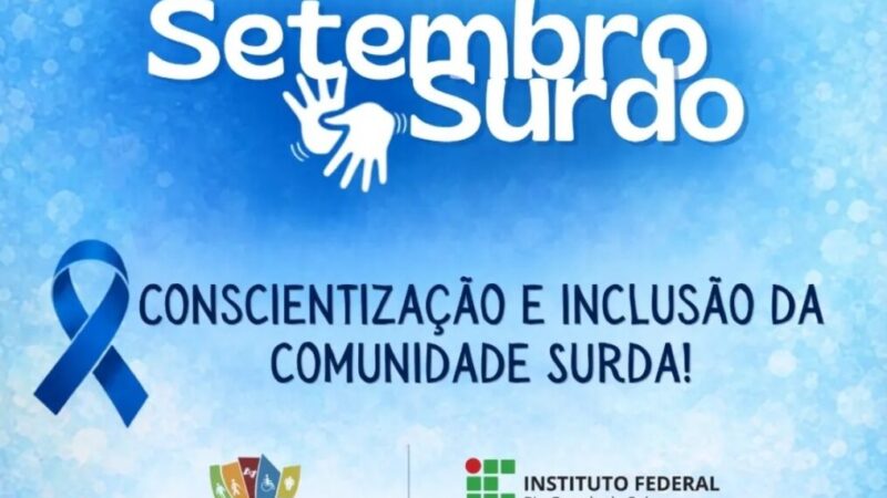 IFRS Campus Osório promove evento sobre inclusão da comunidade surda