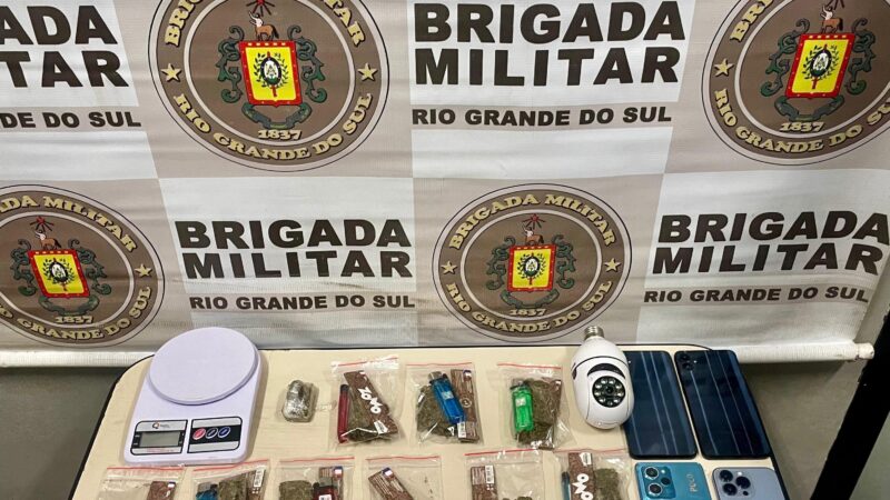Homem é preso com porções e kits de maconha em Xangri-Lá