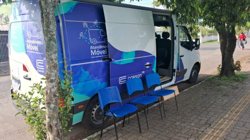 Unidade móvel da Corsan realiza atendimentos em três bairros de Osório nesta semana