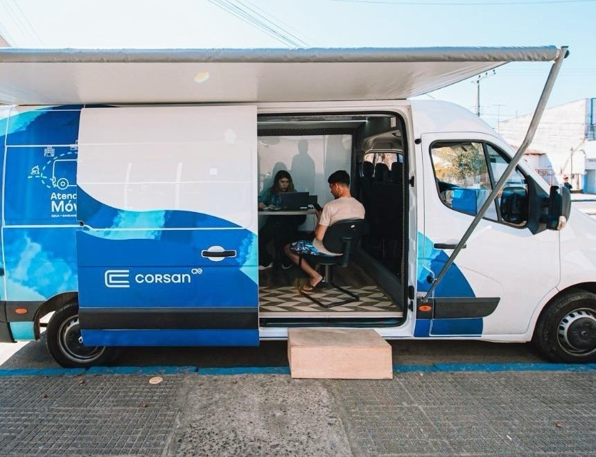 Unidade móvel da Corsan levará atendimento a quatro cidades da região na próxima semana
