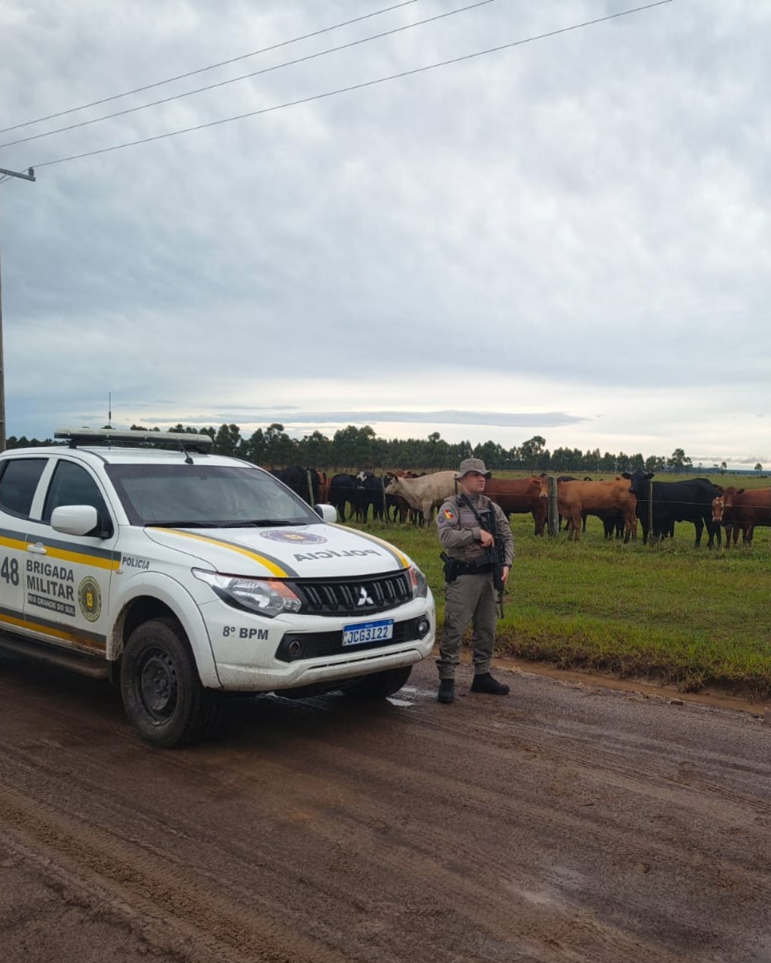 Operação da Brigada Militar termina com quatro presos e apreensão de drogas em Osório