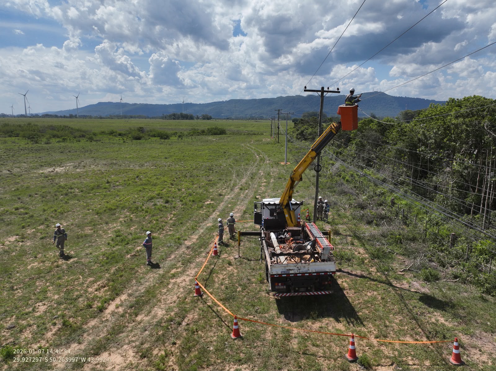 CEEE Equatorial amplia rede elétrica em Osório e mantém ritmo de obras acima do previsto  
